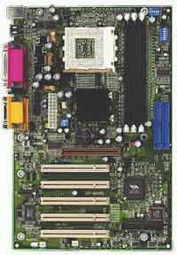 Epox EP-8KHAL Socket A, VIA KT266A