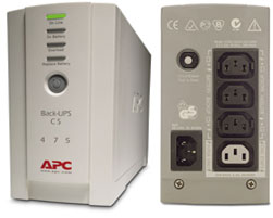 UPS APC 475VA Back CS <BK475-RS>